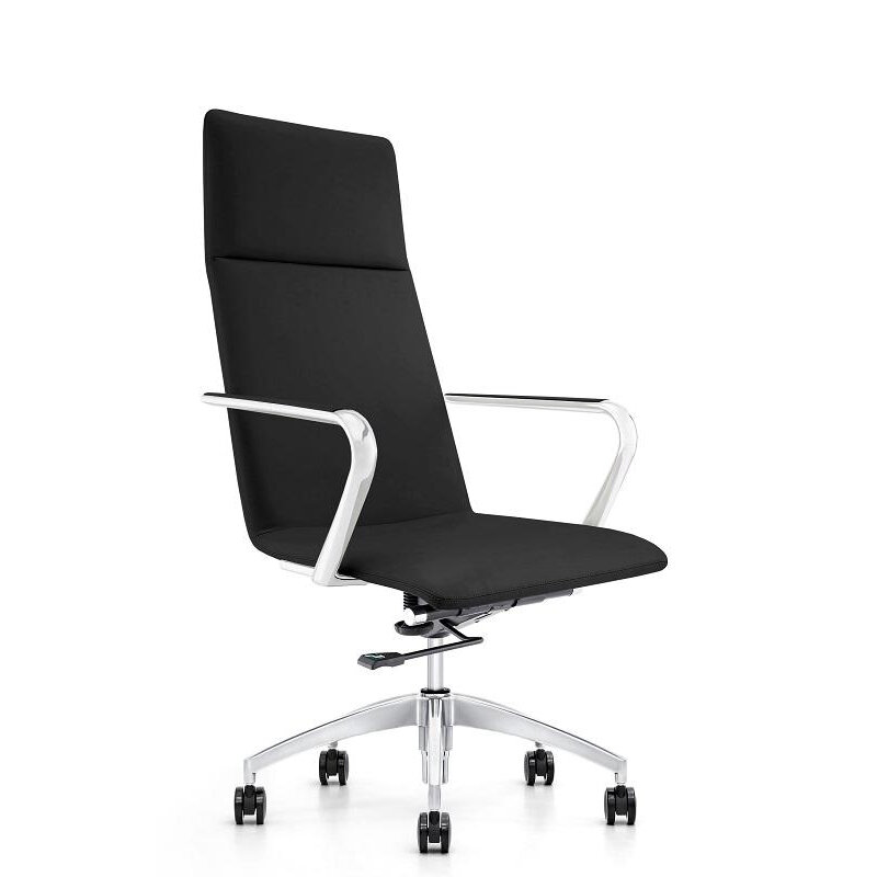 фото Кресло для руководителя easy chair 593 tpu черное (искусственная кожа, металл), 1169106