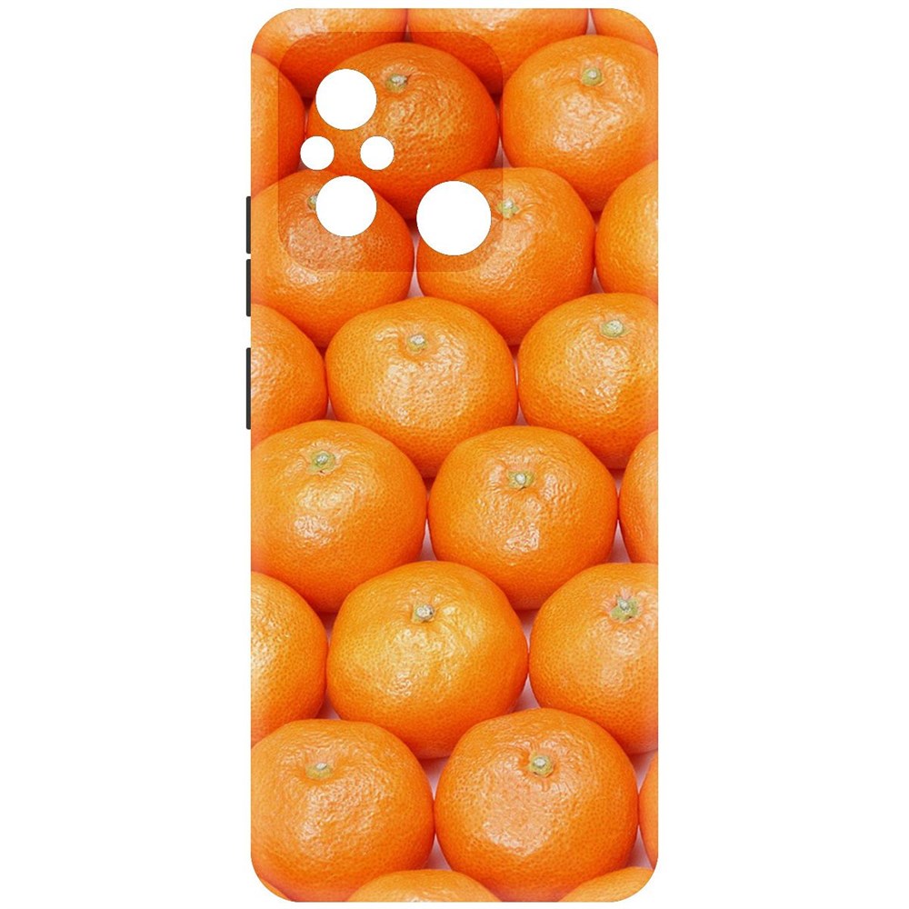 

Чехол-накладка Софт Мандаринки для Xiaomi Redmi 12C, Черный