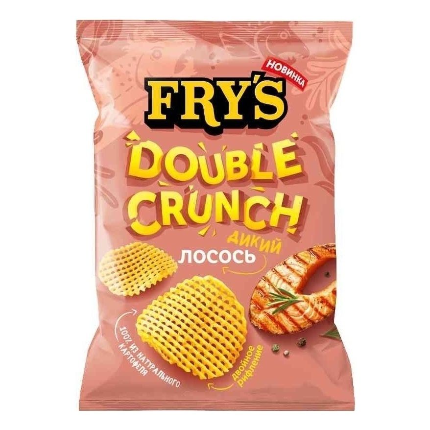 Чипсы картофельные Fry's дикий лосось 70 г