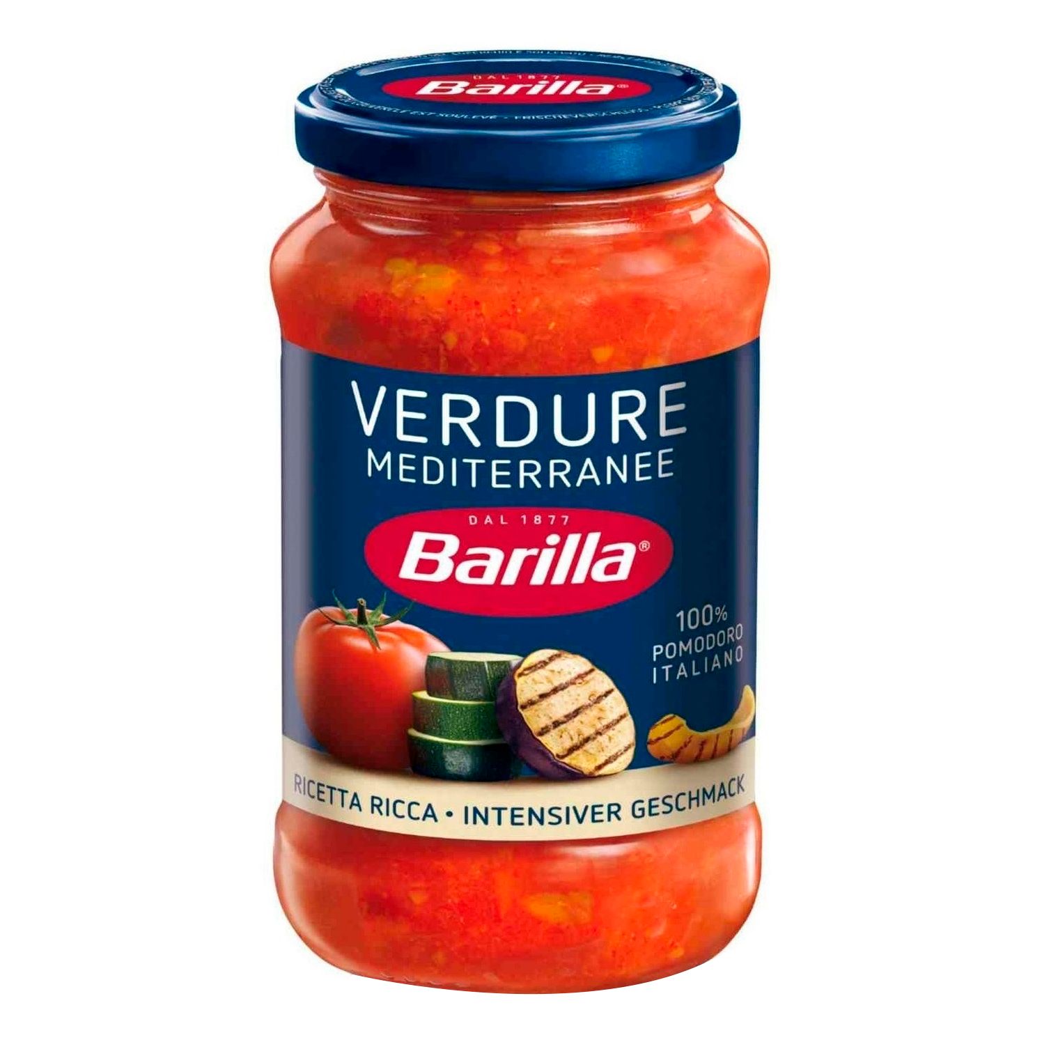 Соус Barilla Verdure Mediterranee томатный со средиземноморскими овощами 400 г