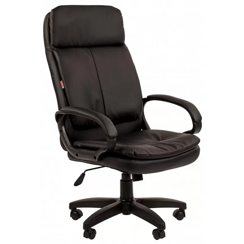 Кресло для руководителя Easy Chair 691 TPU черное (экокожа, пластик), 1366744