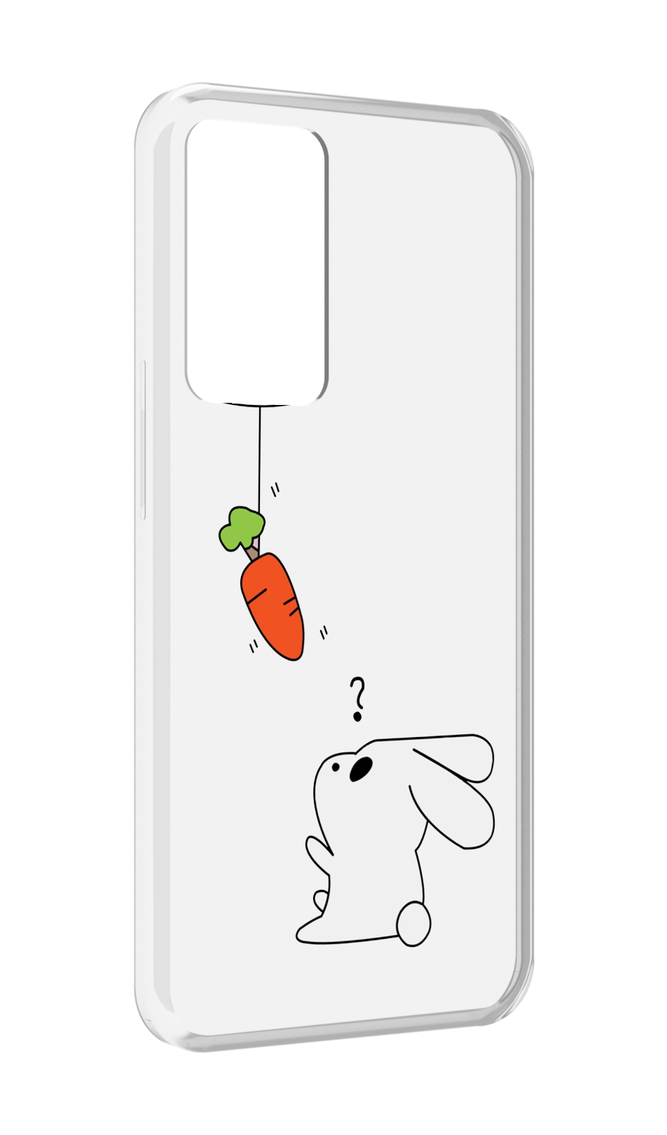 

Чехол MyPads морковка детский для OPPO Reno 8 Lite, Прозрачный, Tocco