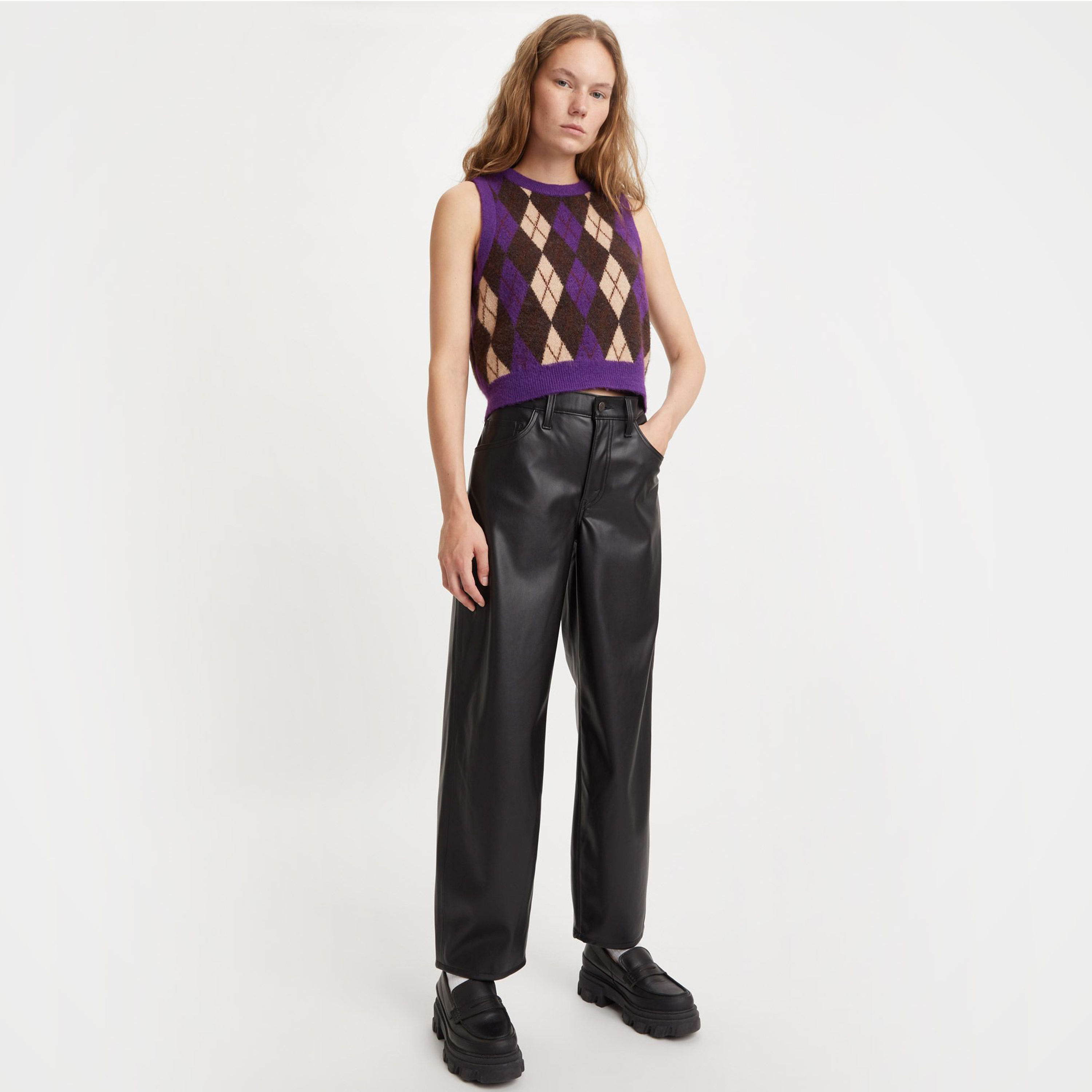 

Брюки женские Levi's A4414-0000 черные 26/32, Черный, A4414-0000