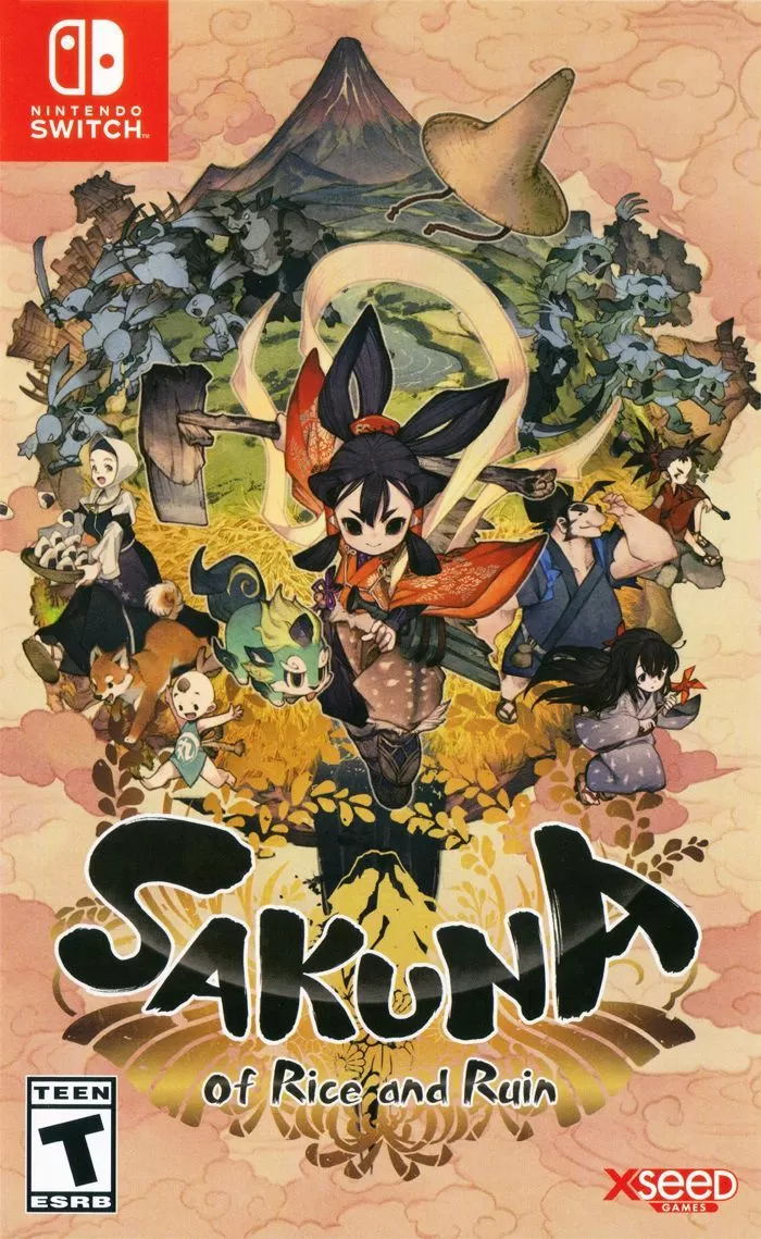 Игра Sakuna Of Rice and Ruin (Nintendo Switch, полностью на иностранном языке)
