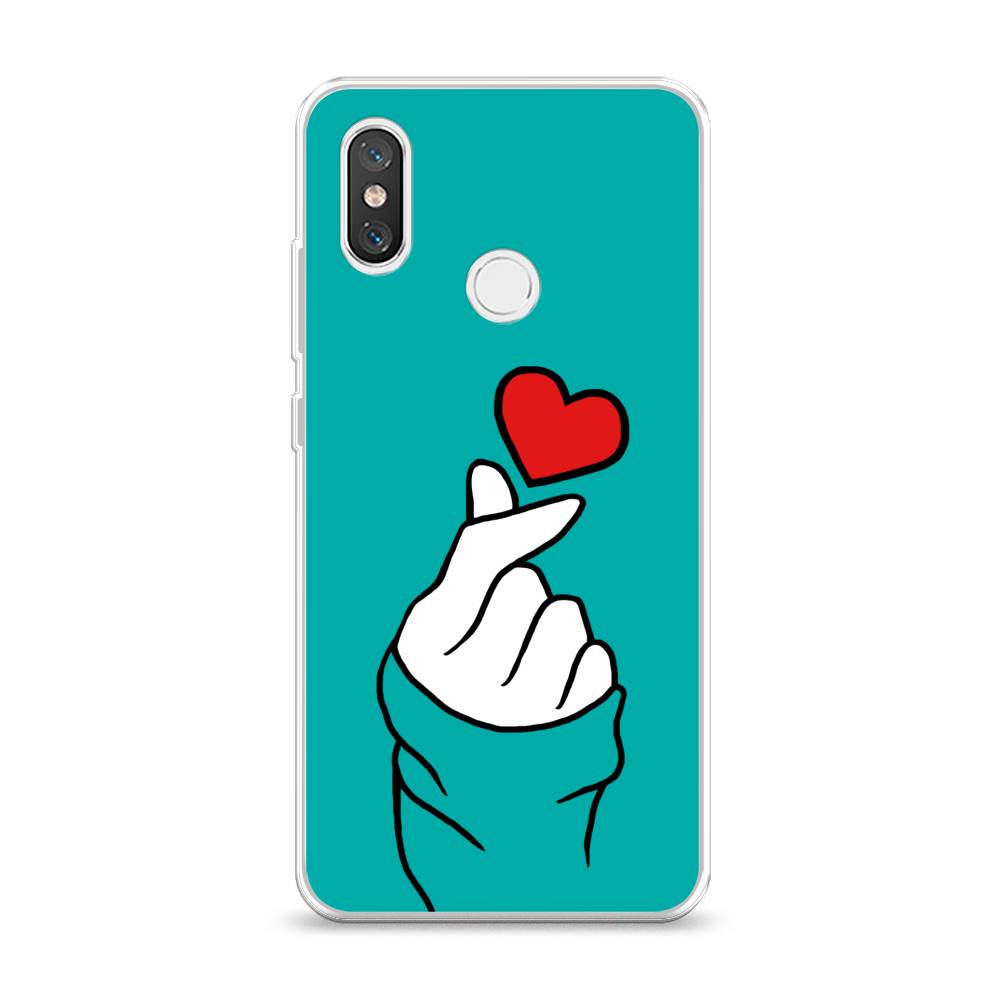 

Чехол Awog на Xiaomi Mi 8 "Маленькое сердечко", Разноцветный, 33550-7