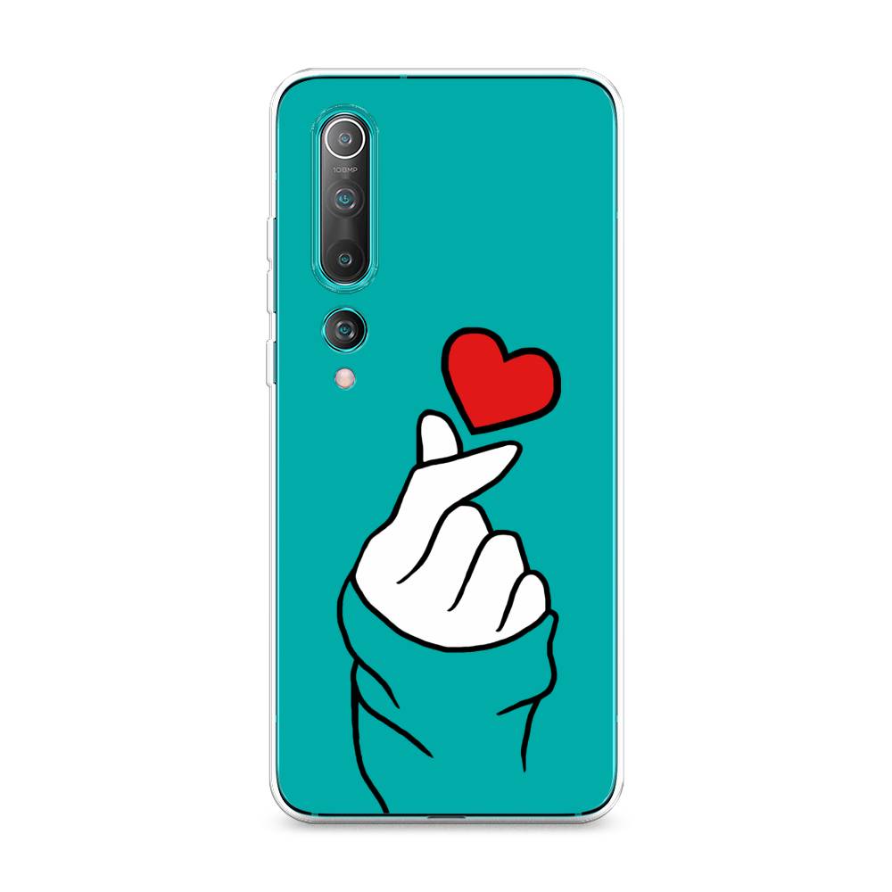 

Чехол Awog на Xiaomi Mi 10 Pro "Маленькое сердечко", Разноцветный, 37850-7