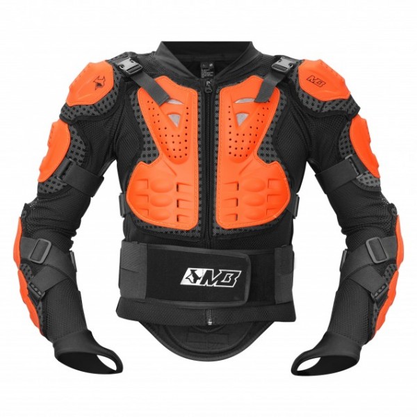 фото Моточерепаха madbull turtle jacket orange, размер 2xl mad-bull