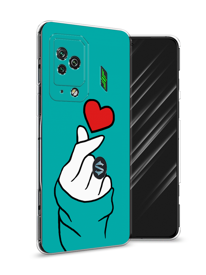 

Чехол Awog на Xiaomi Black Shark 5 Pro "Маленькое сердечко", Разноцветный, 314150-7
