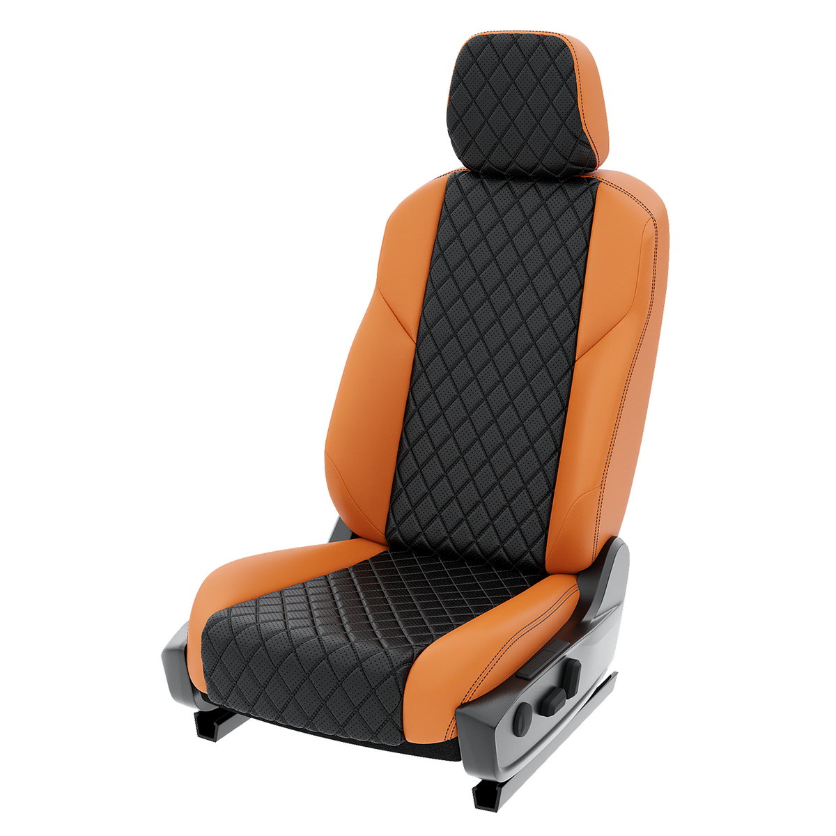 

Чехлы на сиденья Click Auto для Datsun On do CA1613CF2S515 Экокожа ромб Оранжевый Черный, Черный;оранжевый, CA1613