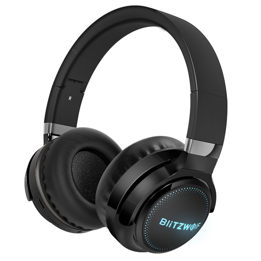 

Беспроводные наушники BlitzWolf BW-HP0 Pro Wireless Over-Ear Headphones 1000mAh Black
