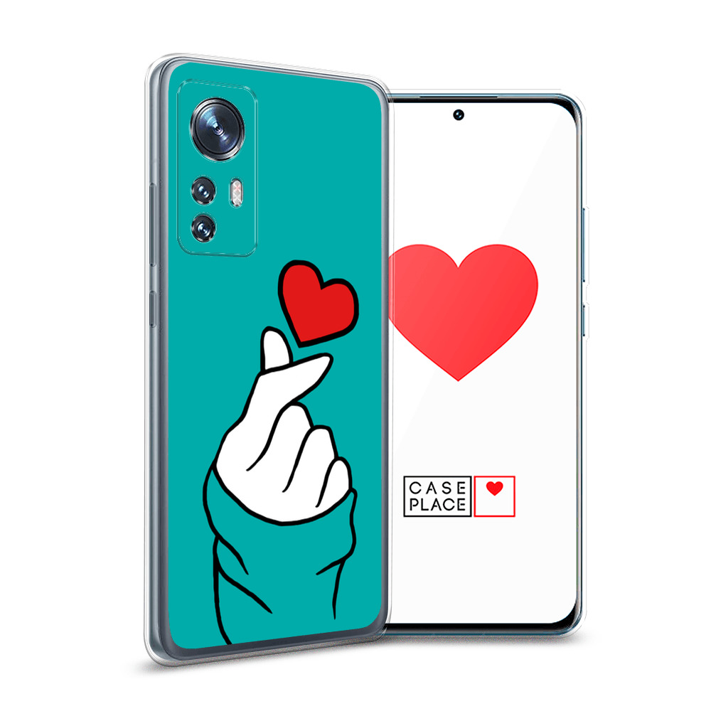 

Силиконовый чехол Awog "Маленькое сердечко" для Xiaomi 12, Бирюзовый, 312350-7