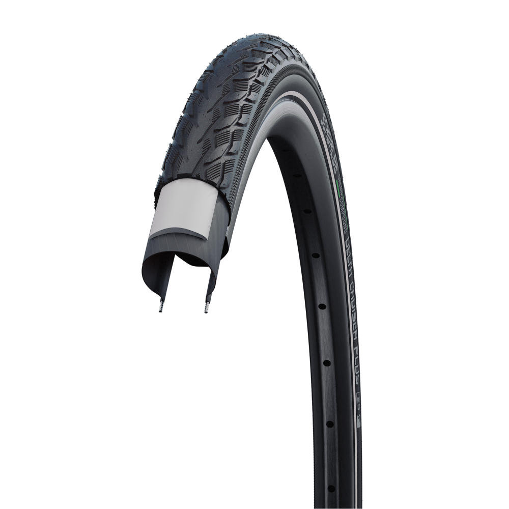 Покрышка для велосипеда Schwalbe DELTA CRUISER PLUS 700x32 (32-622) PunctureGuard TwinSkin