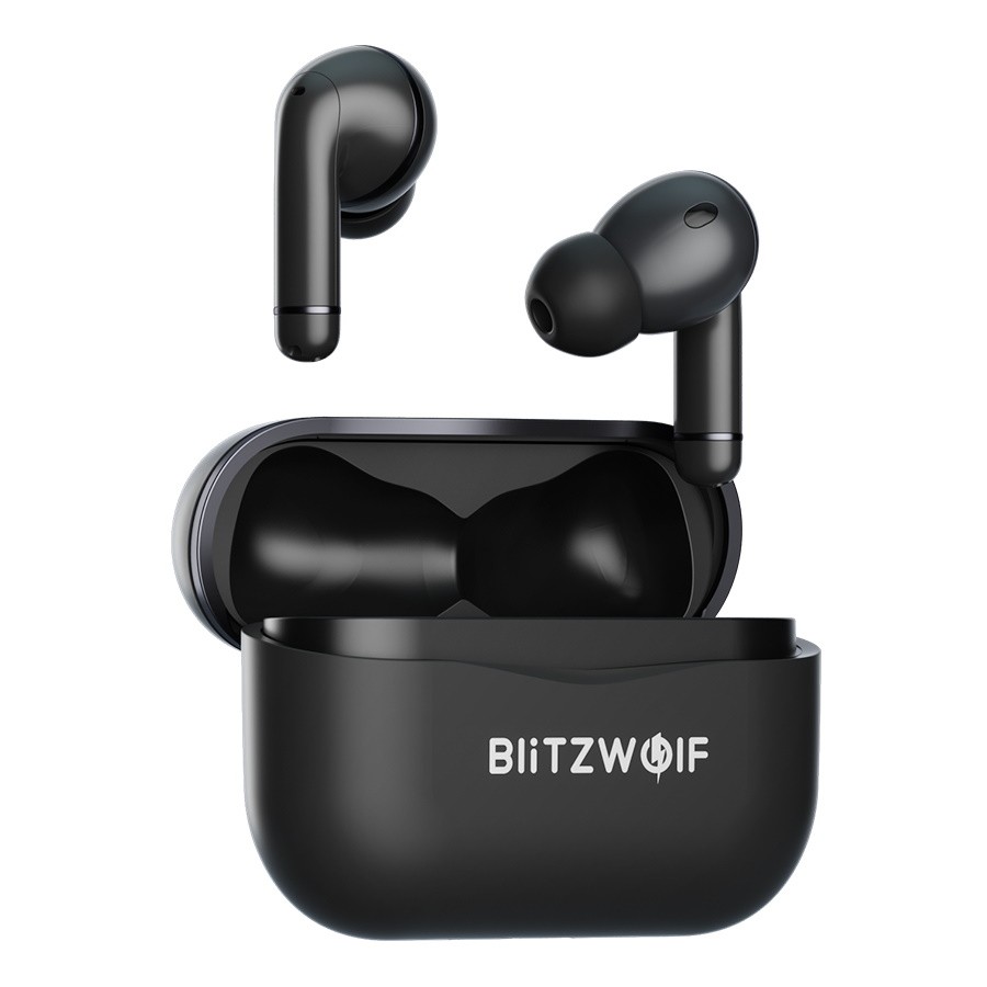 фото Беспроводные наушники blitzwolf bw-anc3 bluetooth tws earphones hybrid anc black