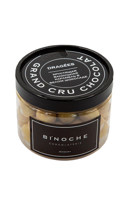 

Шоколад Binoche Dragee Crunchy Vanilla 200 гр.