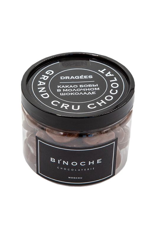

Шоколад Binoche Dragee Cocoa Beans 200 гр.