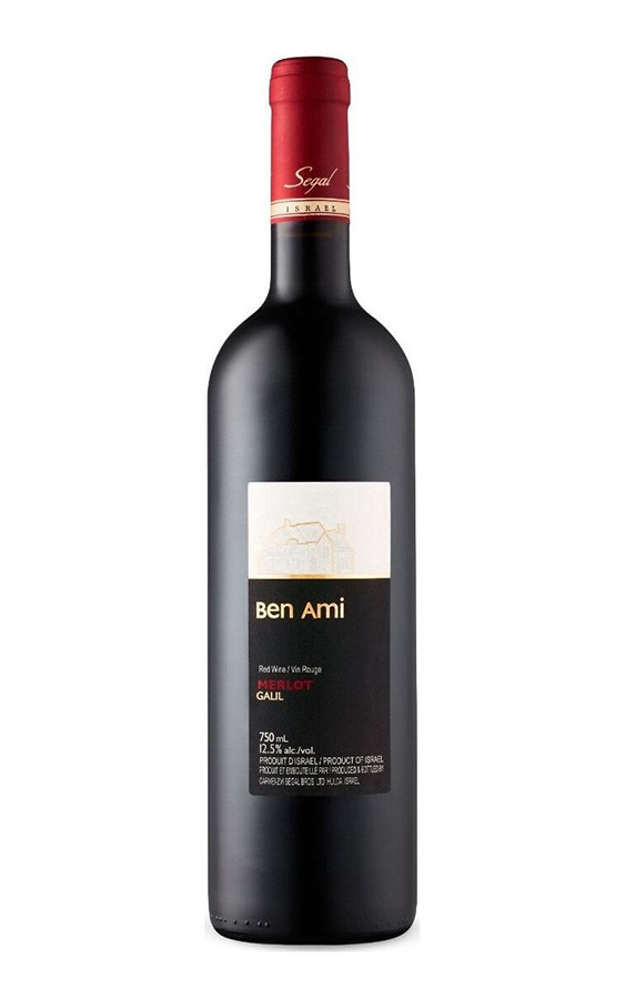 Вино сухое красное Barkan Ben Ami Merlot 2020, Израиль, 0.75 л