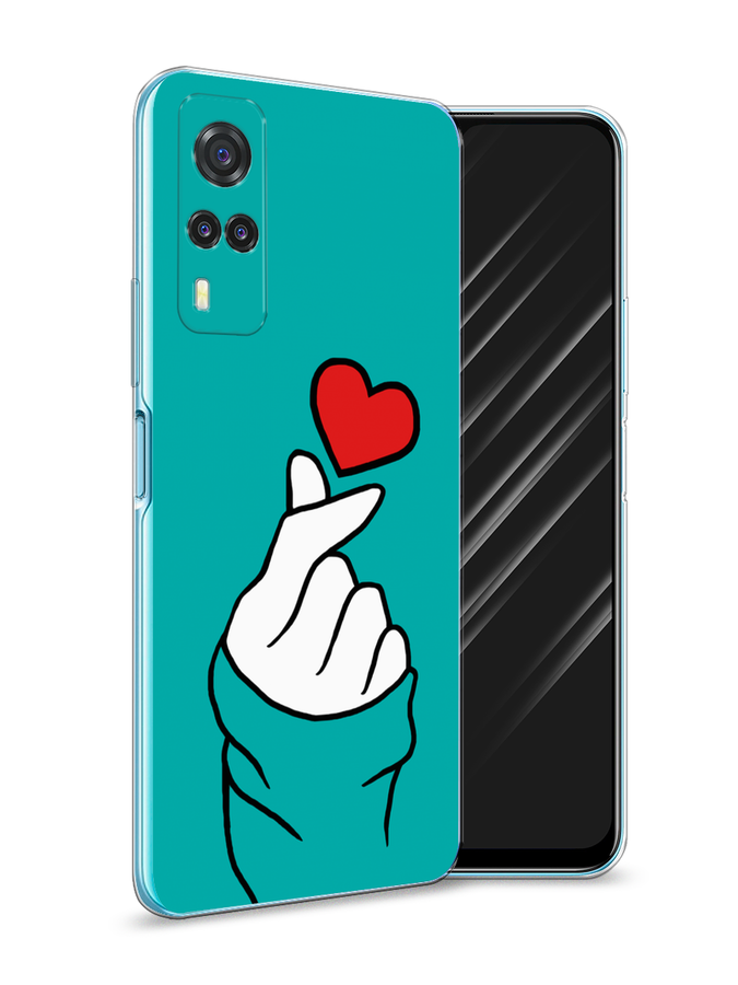

Чехол Awog на Vivo Y31/Y53s 4G "Маленькое сердечко", Разноцветный, 263750-7