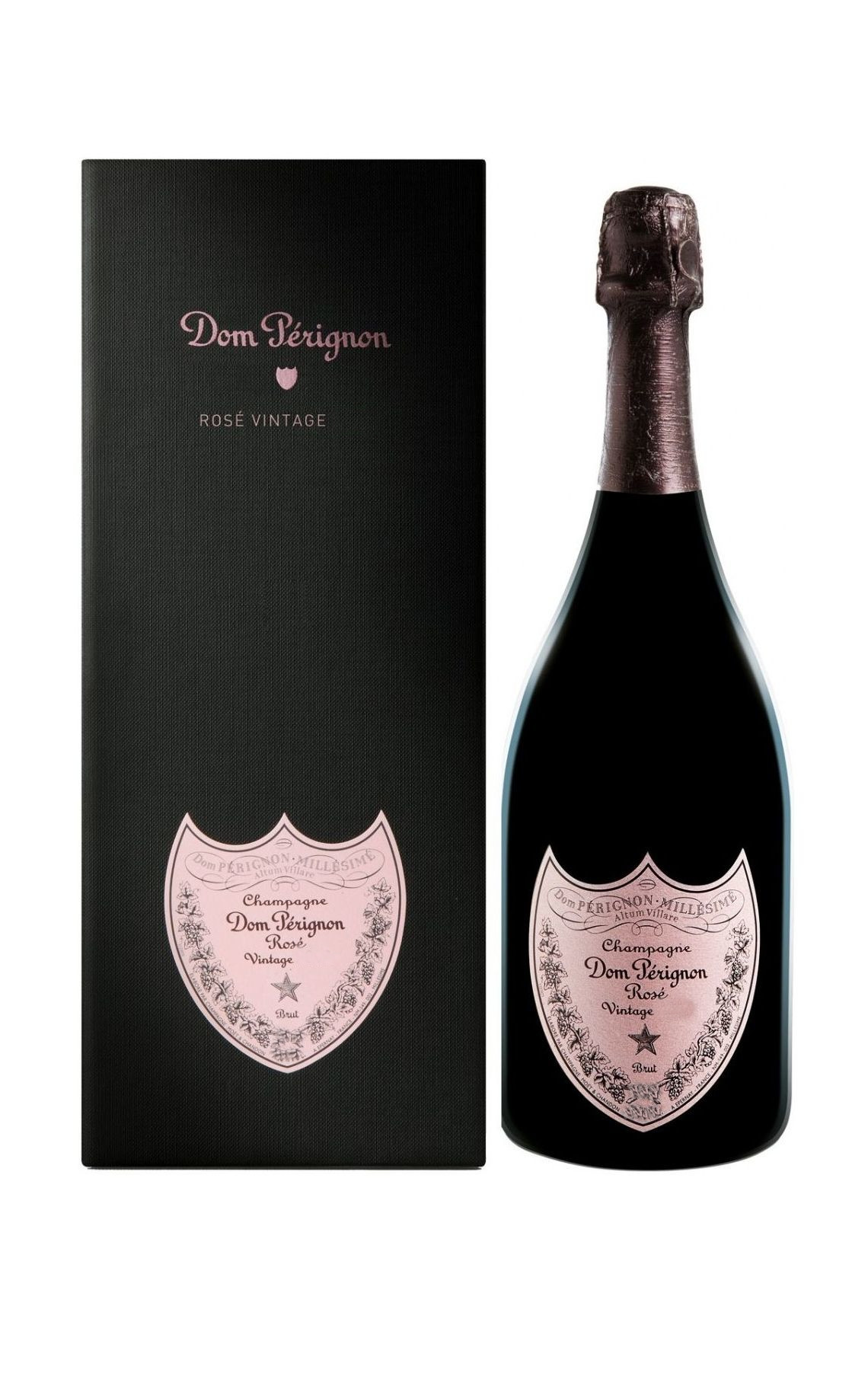 

Шампанское экстра брют розовое Dom Perignon Rose Vintage 2008, Франция, 0.75 л