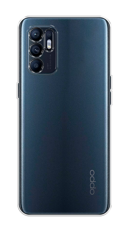 

Чехол Awog на Oppo Reno 6 4G прозрачный, 257850-1