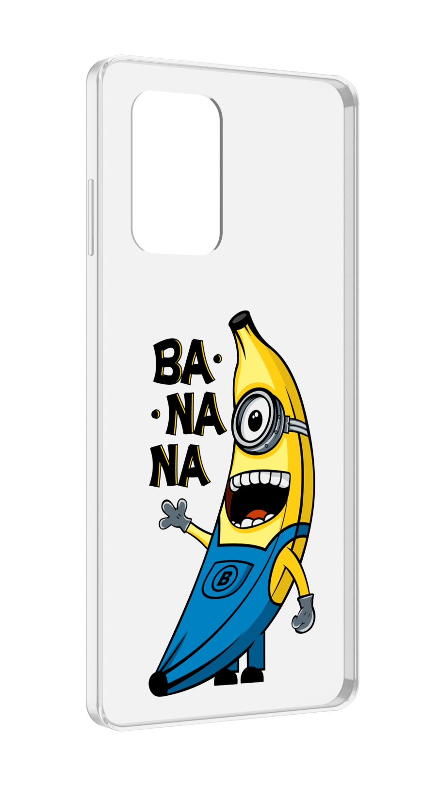 Чехол MyPads Банана-миньон для ZTE Blade A72 / ZTE Blade V40 Vita