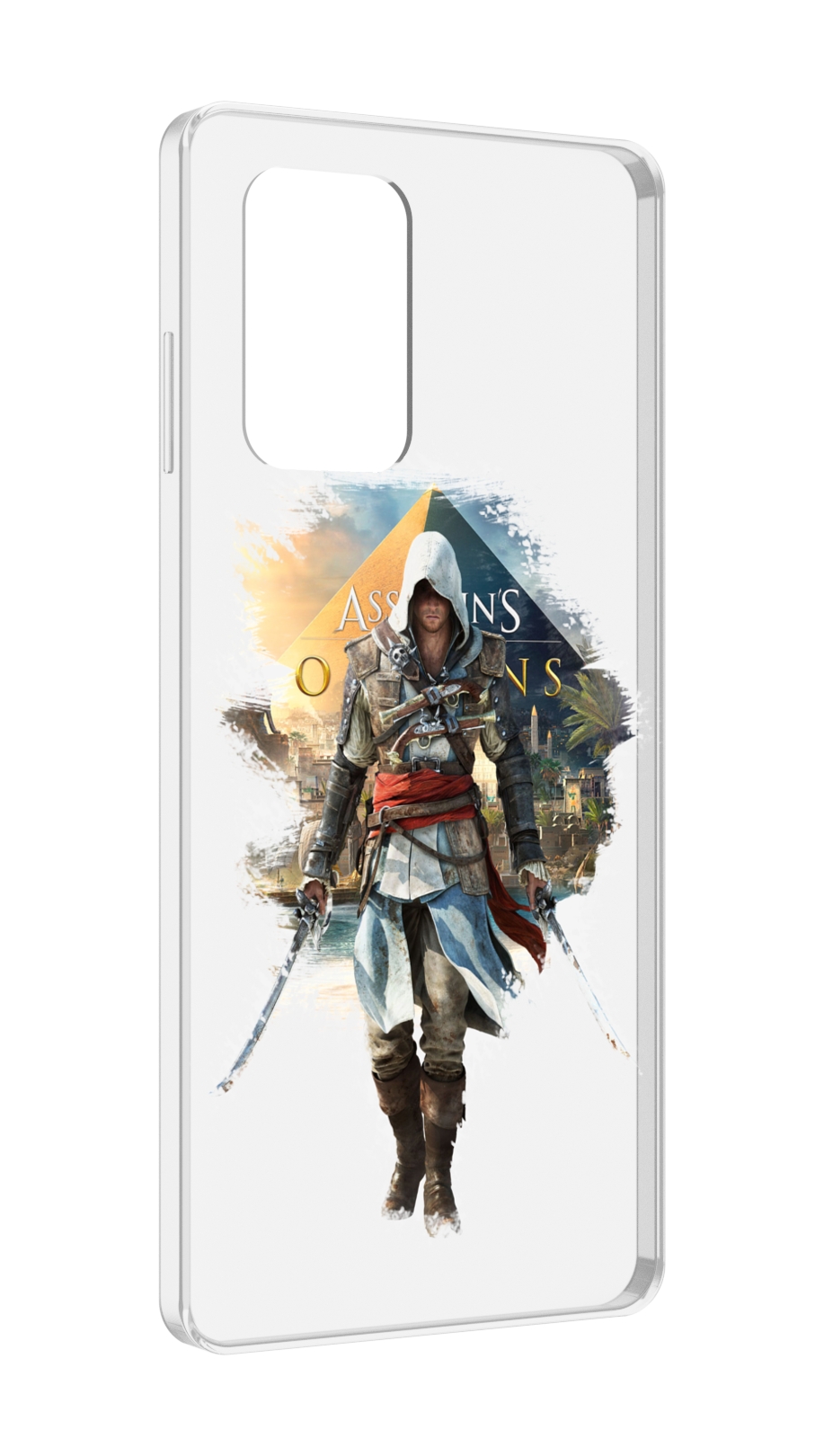 

Чехол MyPads Ассасин для ZTE Blade A72 / ZTE Blade V40 Vita, Прозрачный, Tocco