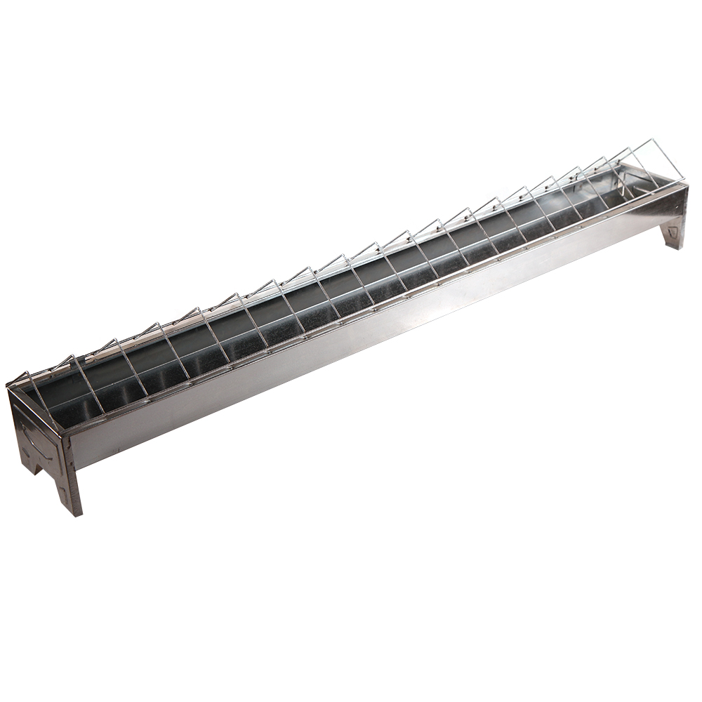 

Кормушка лотковая 100 см оцинкованная сталь для кур R, 123