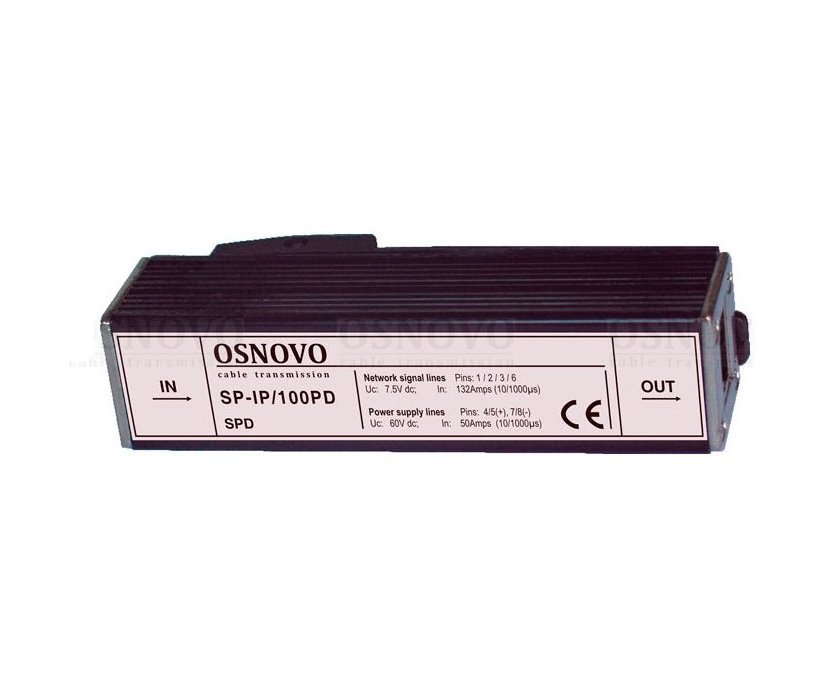 

Грозозащита Osnovo SP-IP/100PD, SP-IP/100PD