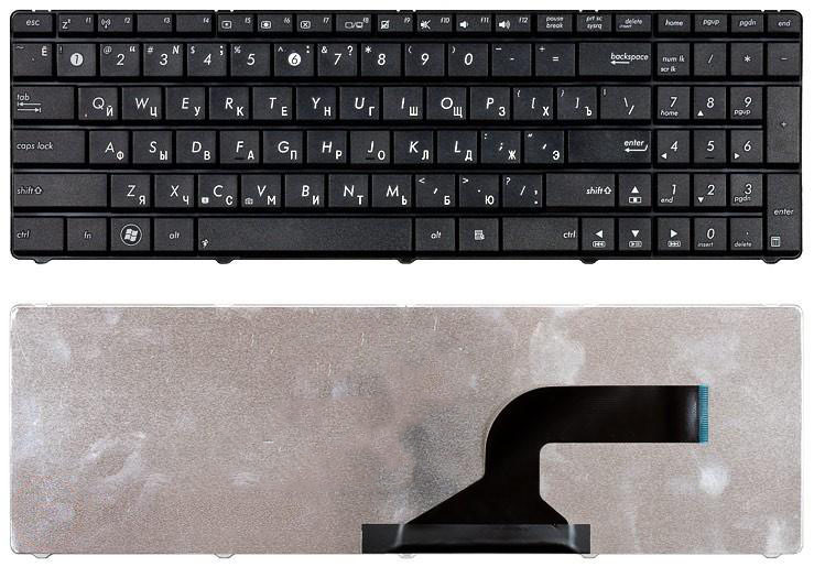

Клавиатура для ноутбука Asus N53 K53 черная