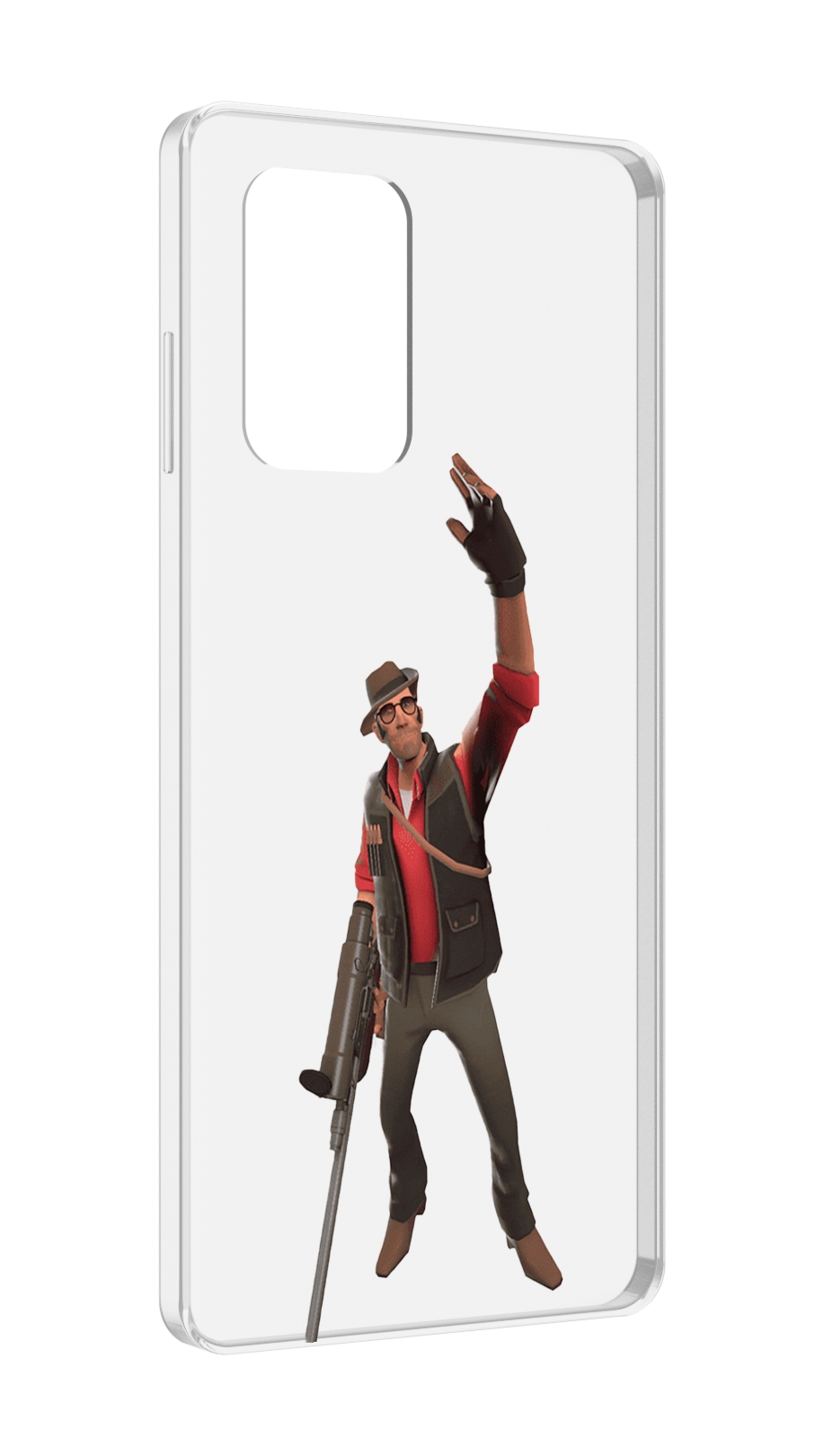 Чехол MyPads team-fortress-2 для ZTE Blade A72 / ZTE Blade V40 Vita