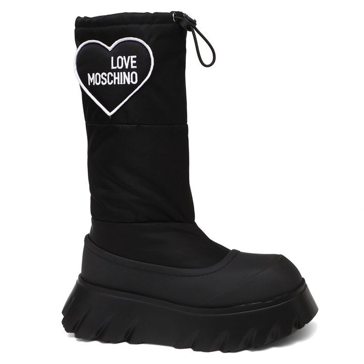 Дутики женские Love Moschino JA24566H черные 40 EU