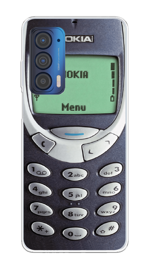 

Чехол Awog на Motorola Edge (2021) "Нокия", Зеленый;серый;черный, 242950-1