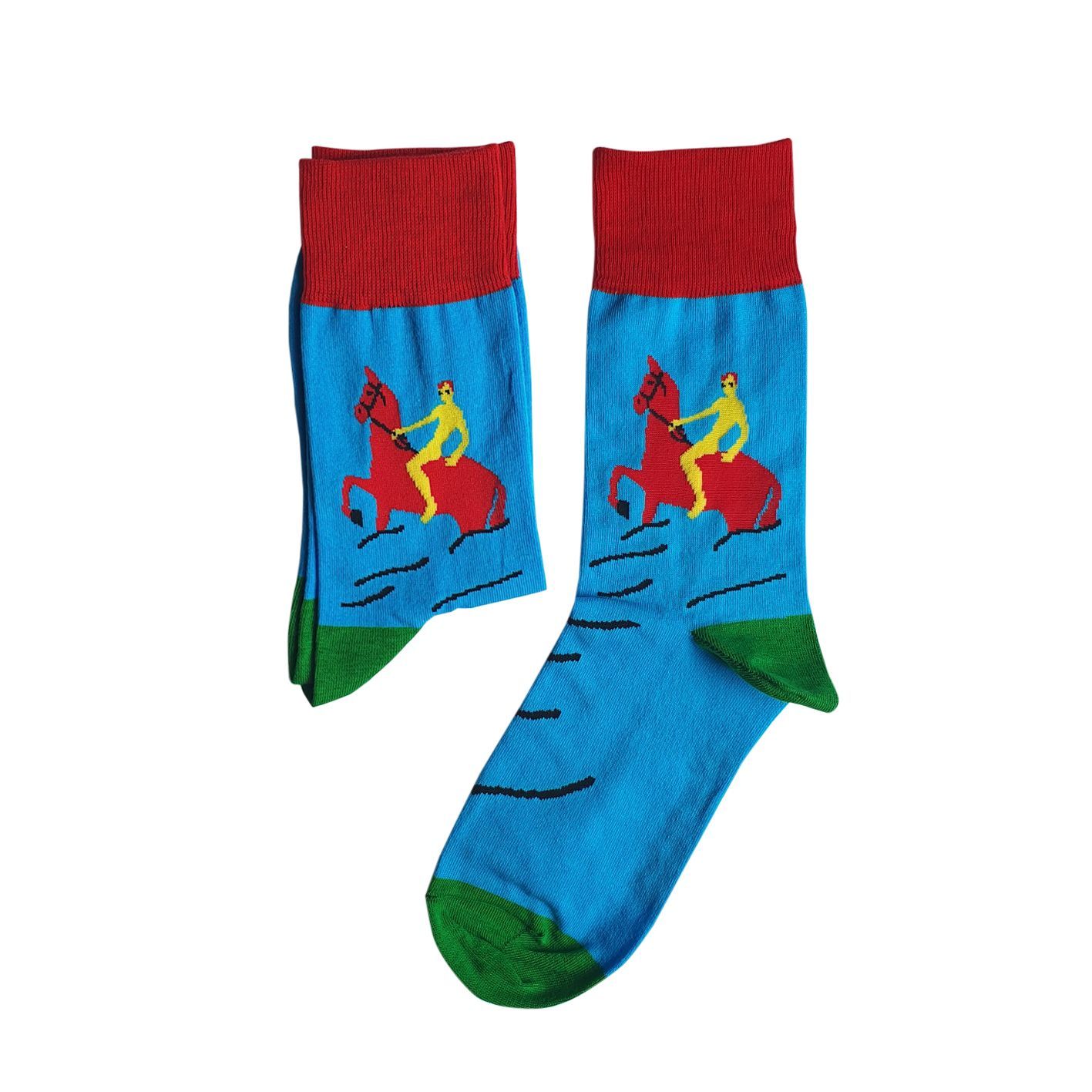 

Носки мужские St. Friday Socks tr0804 разноцветные, Голубой;зеленый;красный, tr0804