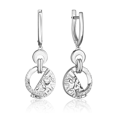 

Серьги из серебра с фианитом PLATINA jewelry 02-5064-00-401-0200, 02-5064-00-401-0200