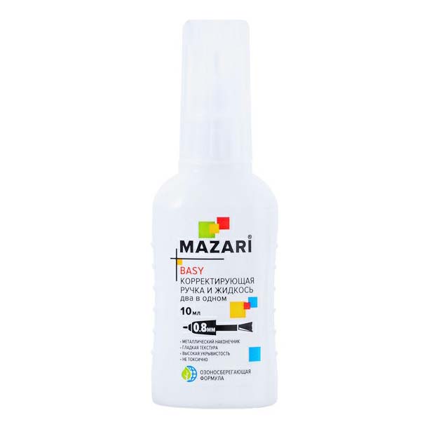 

Жидкость корректирующая Mazari Basy 2 в 1 10 мл