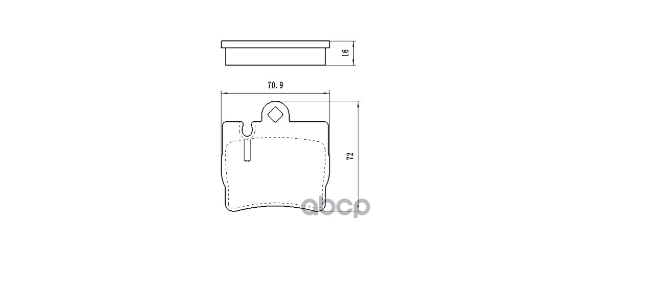 

Колодки дисковые зад. mb w220 2.8-6.0/3.2cdi 98-05 W1871bp