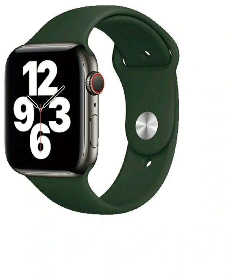 Ремешок WIWU Color Silicone Band для Apple Watch 38/40мм оливковый 100042514124 зеленый