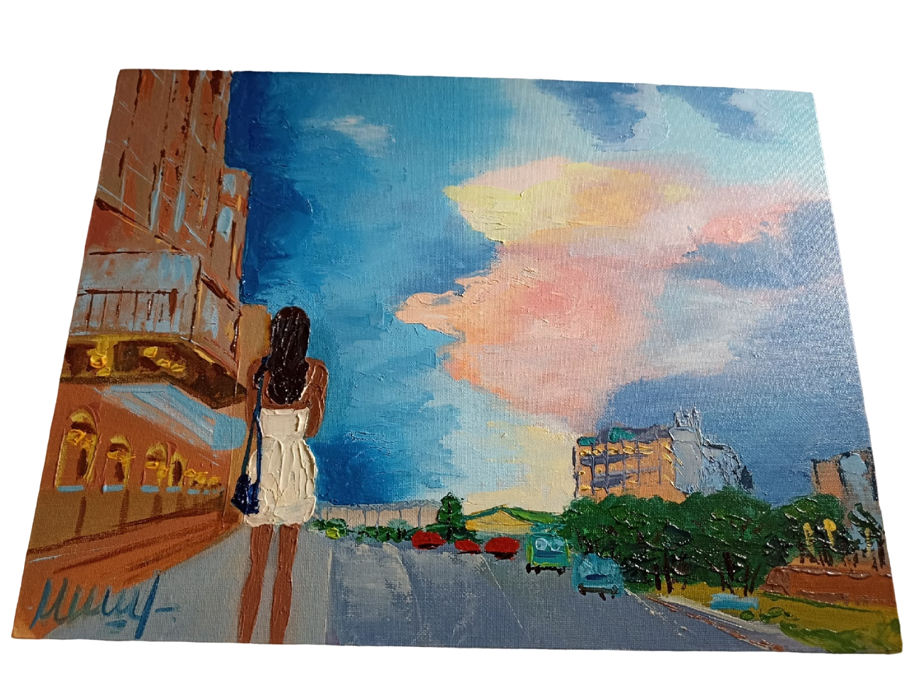 

Картина, Гоголевский бульвар, Маргарита Мишарева, 30х40 без рамы
