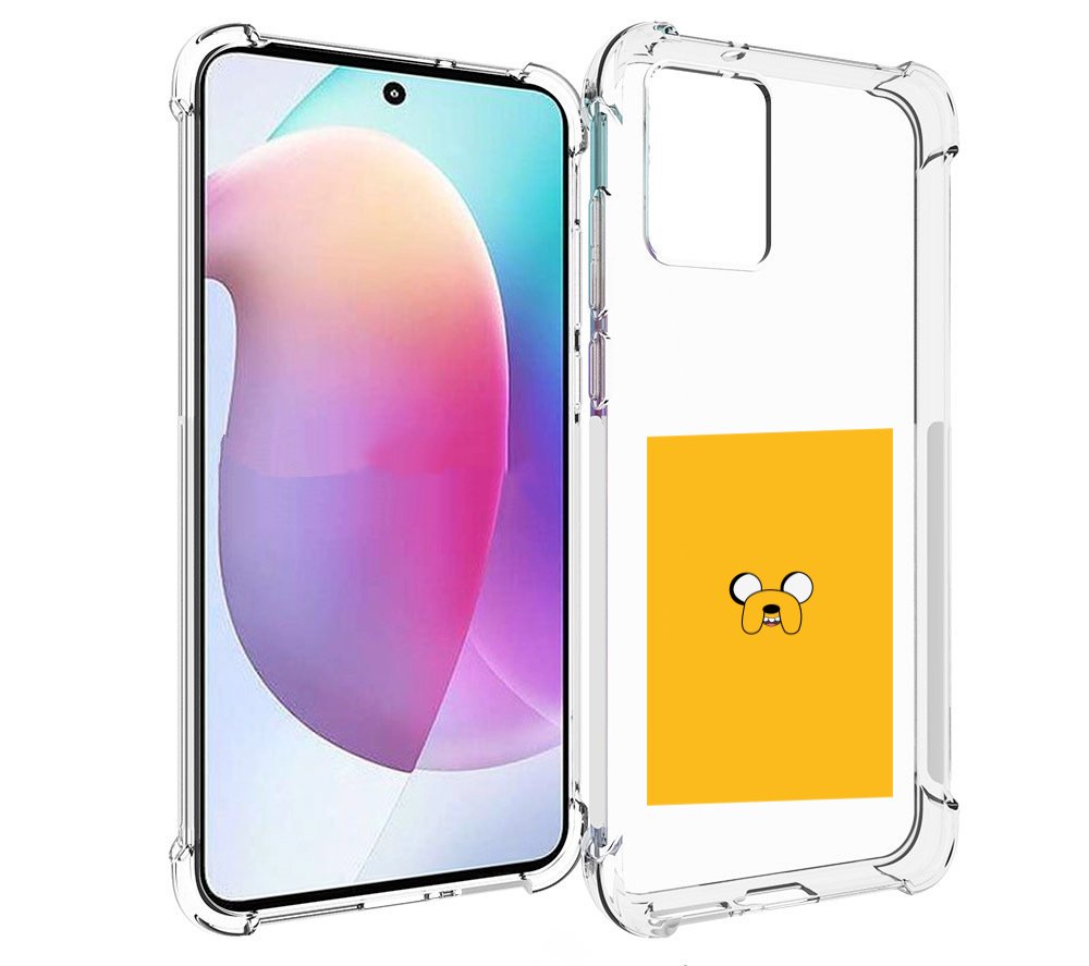 

Чехол MyPads Джейк-время-приключений для Motorola Edge 30 Neo, Прозрачный, Tocco