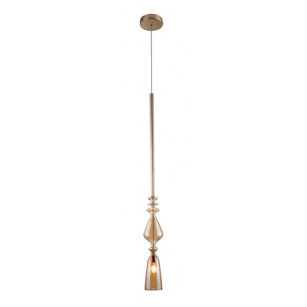 

Crystal Lux Светильник подвесной LUX NEW SP1 B AMBER Crystal Lux