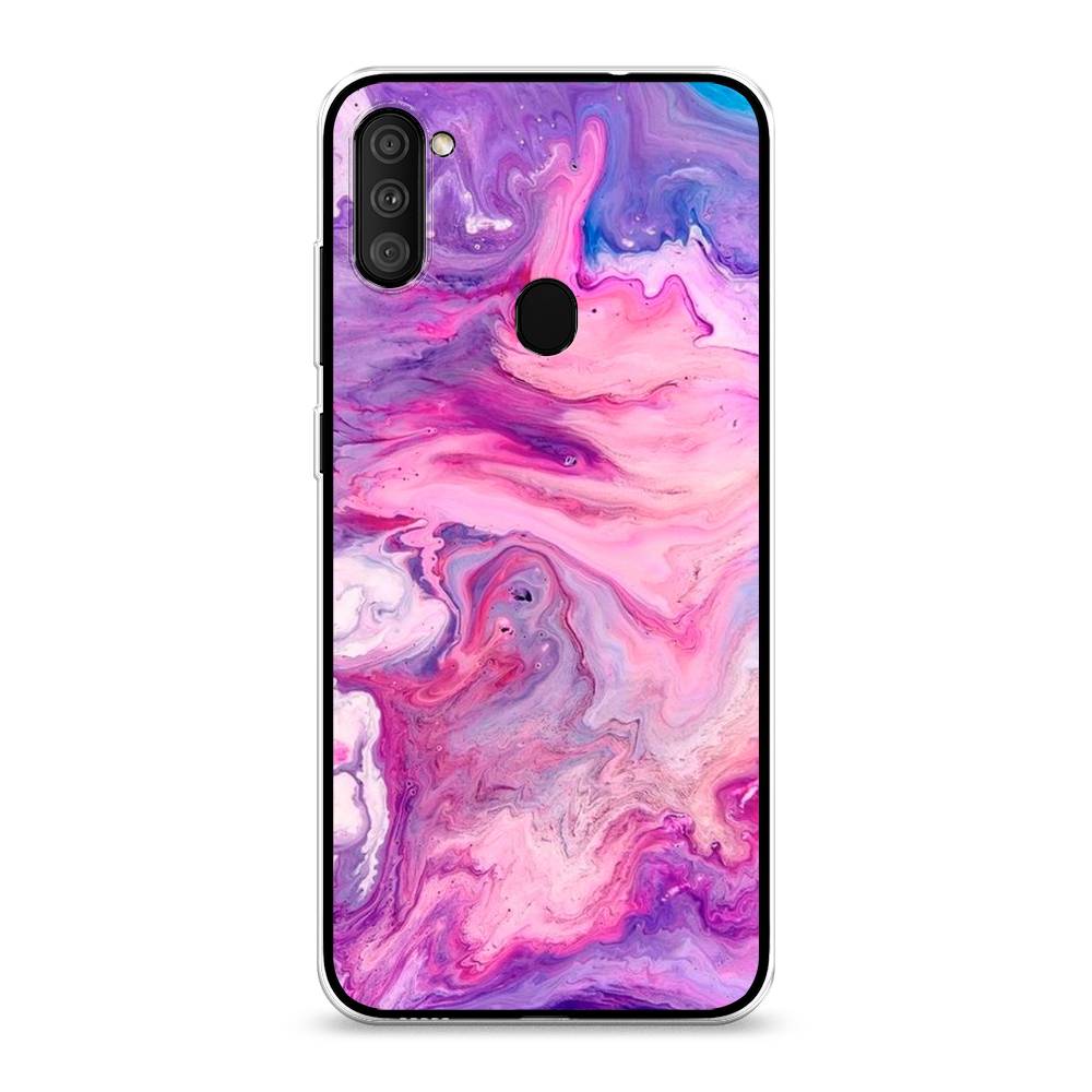 

Чехол на Samsung Galaxy A11 "Нежно-розовая абстракция", Розовый, 2100150-3