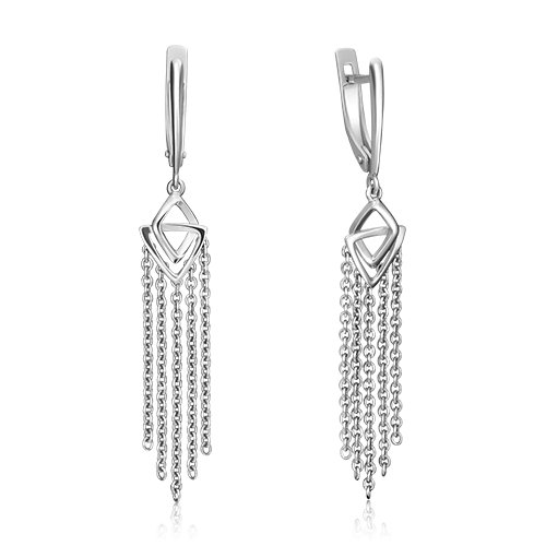 

Серьги из серебра PLATINA jewelry 02-4441-00-000-0200-68, 02-4441-00-000-0200-68