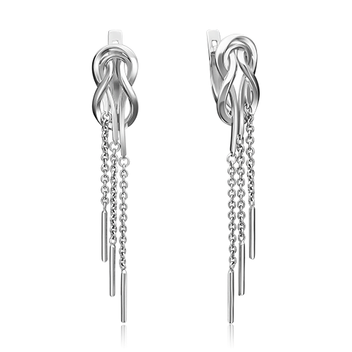 

Серьги из серебра PLATINA jewelry 02-4439-00-000-0200-68, 02-4439-00-000-0200-68