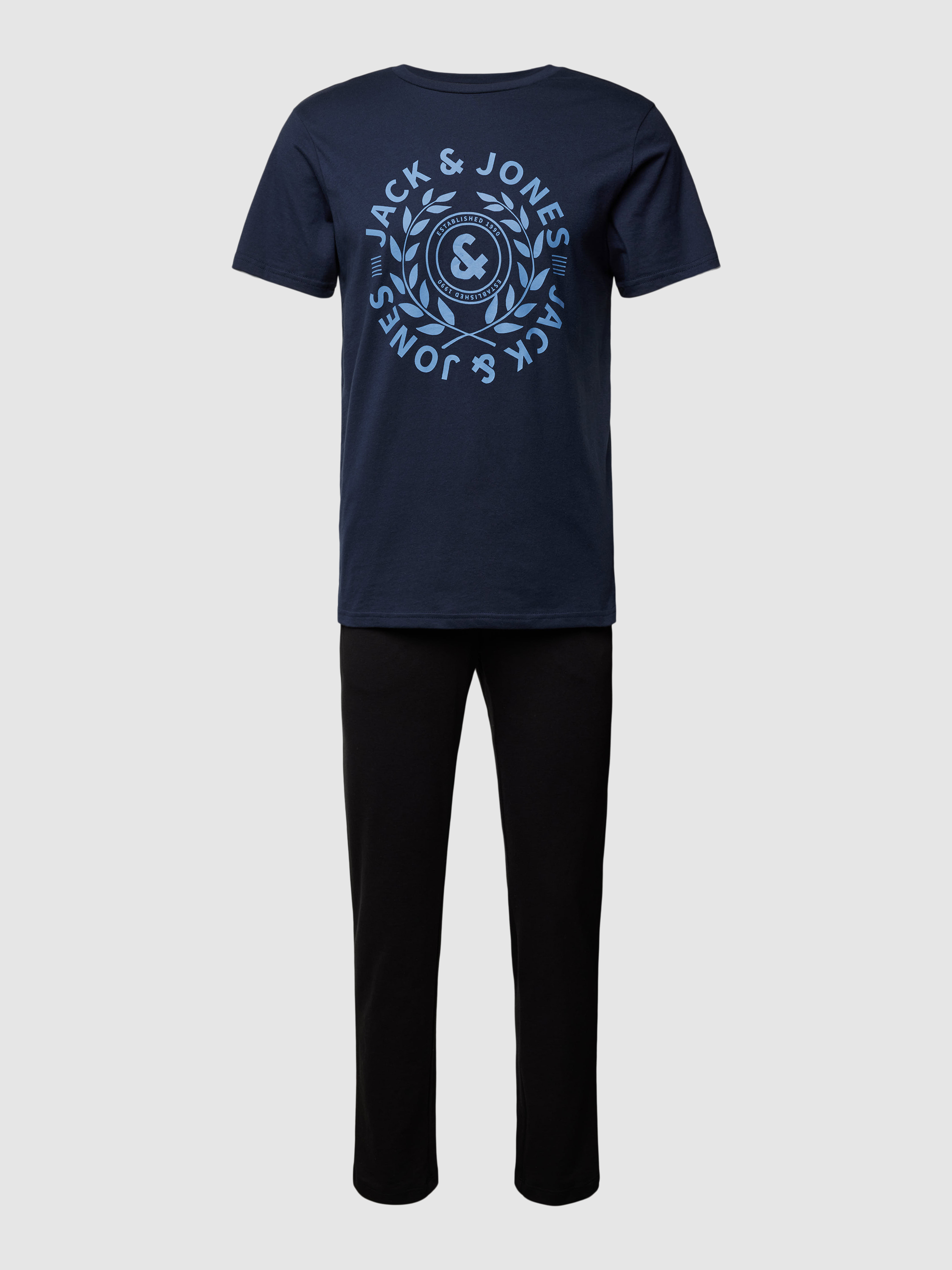 

Пижама мужская Jack & Jones 1806119 синяя XL доставка из-за рубежа, Синий, 1806119