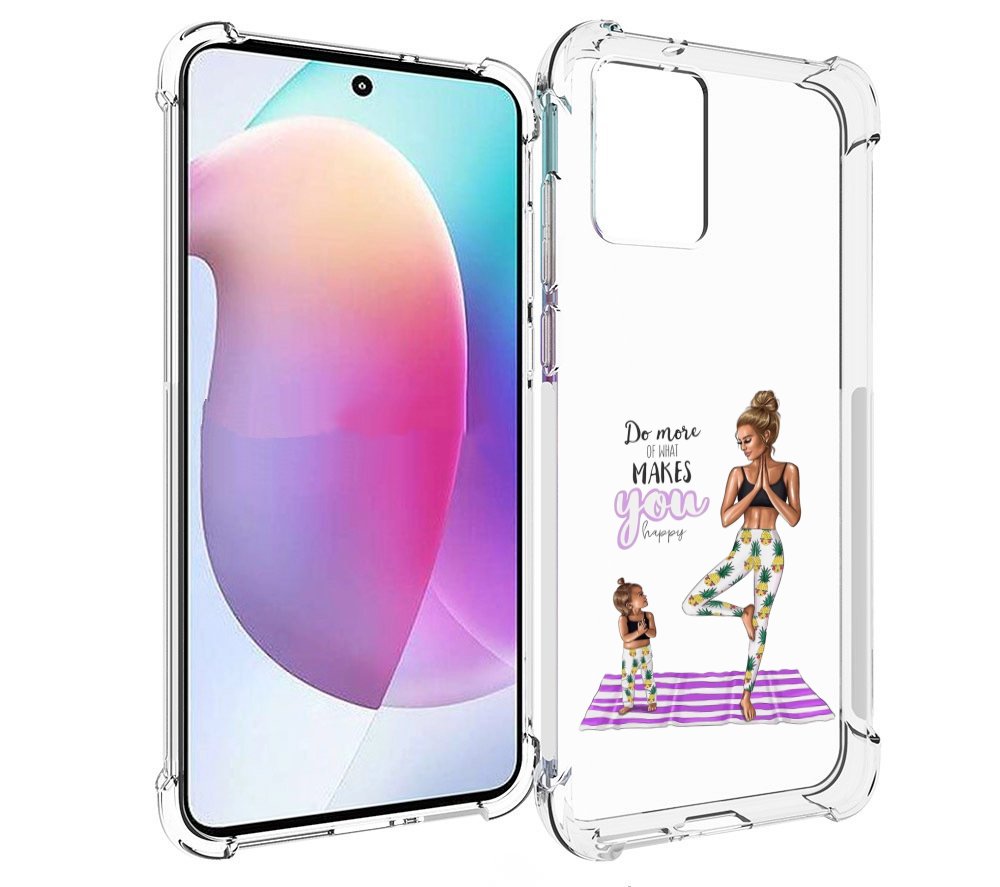 

Чехол MyPads Девочки-в-ананасах для Motorola Edge 30 Neo, Прозрачный, Tocco