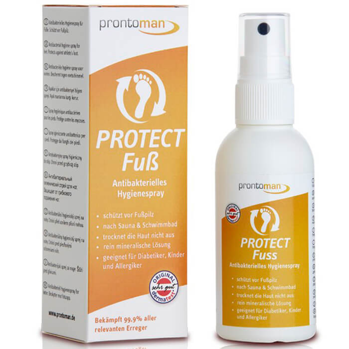 фото Спрей для ног prontoman protect fuss, 75 мл