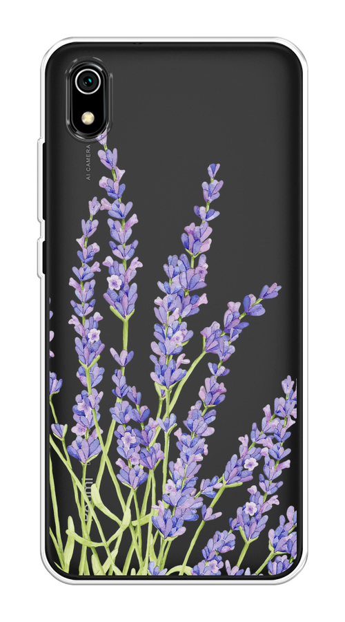 

Чехол на Xiaomi Redmi 7A "Лавандовые стебли", Фиолетовый;зеленый, 35450-1