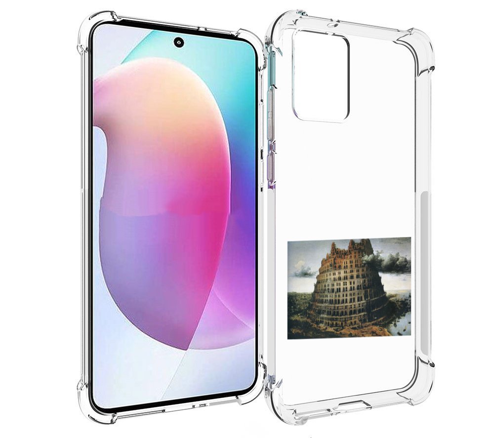 

Чехол MyPads Горгород Oxxxymiron для Motorola Edge 30 Neo, Прозрачный, Tocco