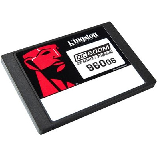

SSD-накопитель Kingston Enterprise 960GB DC600M R560/W530MB/s 3D