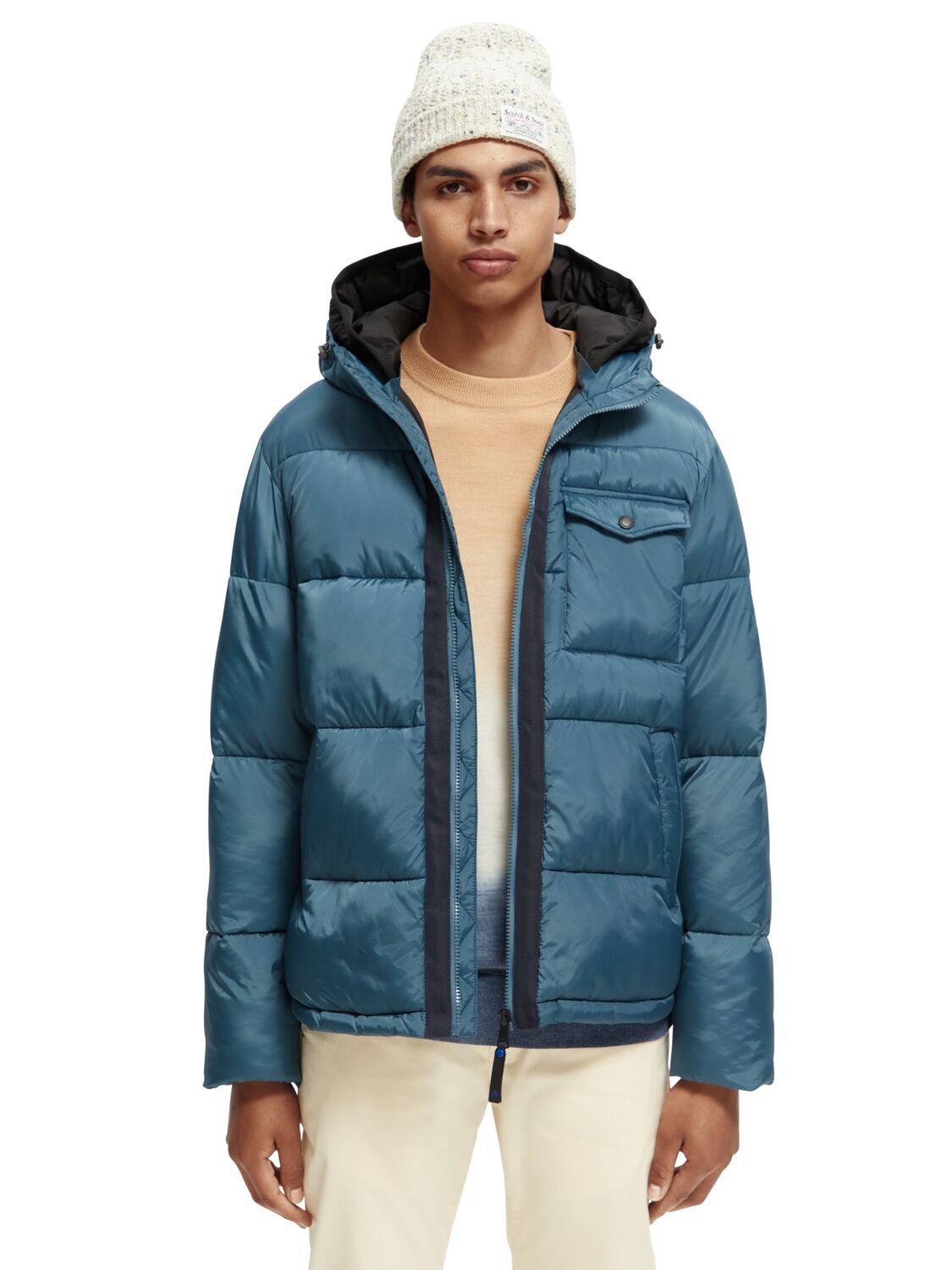 

Куртка мужская Scotch & Soda 169101/0562 синяя M, 169101/0562