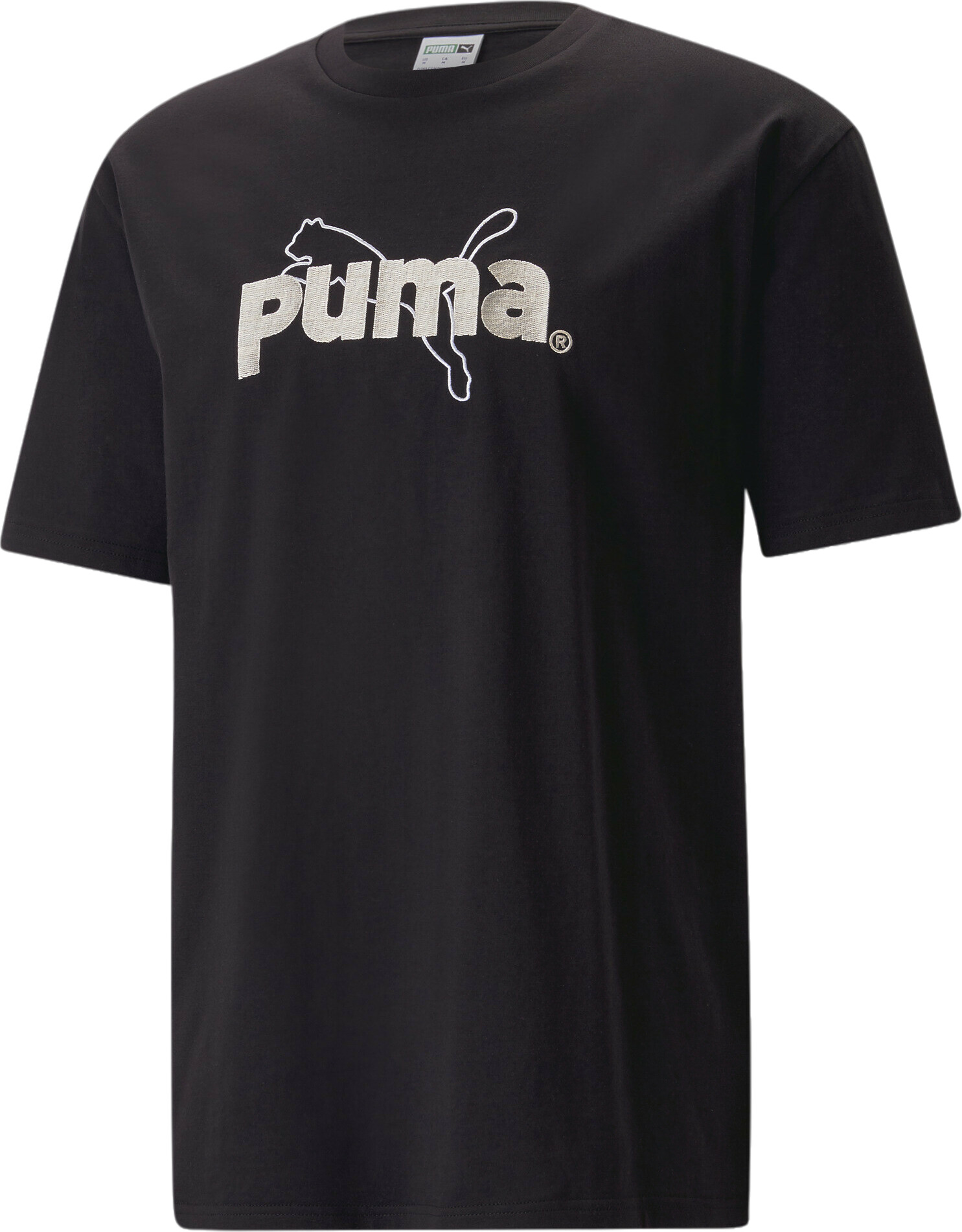 

Футболка мужская PUMA 53825601 черная S, Черный, 53825601